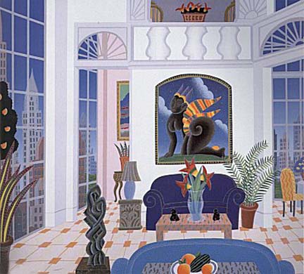 Thomas McKnight - Murray Hill - Limited Edition Serigraph