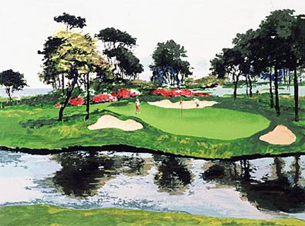 Mark King - Myrtle Beach Dunes Golf - Limited Edition Serigraph