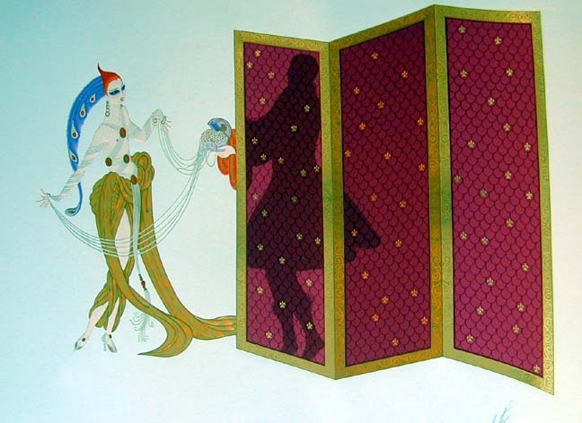  Erte - Mystery of the Courtesan - Limited Edition Serigraph