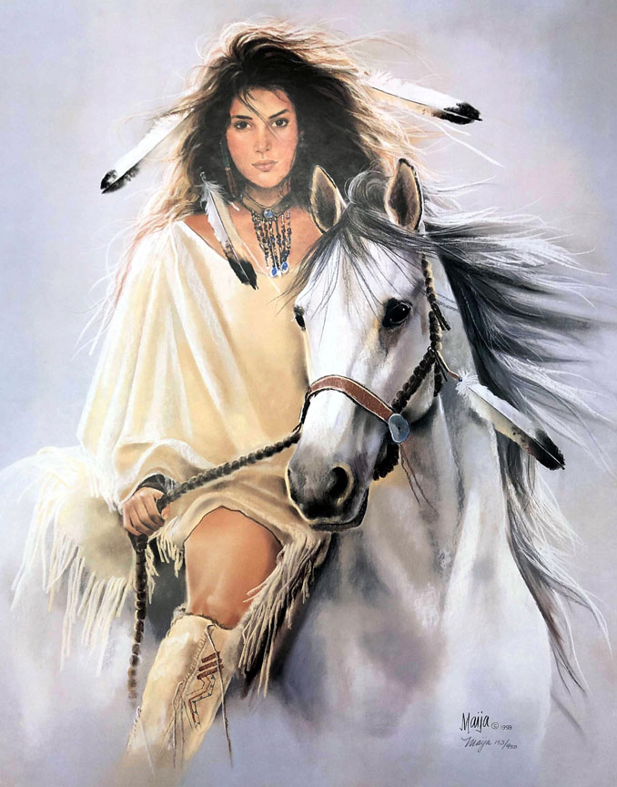  Maija - Mystic Rider - Limited Edition Lithograph