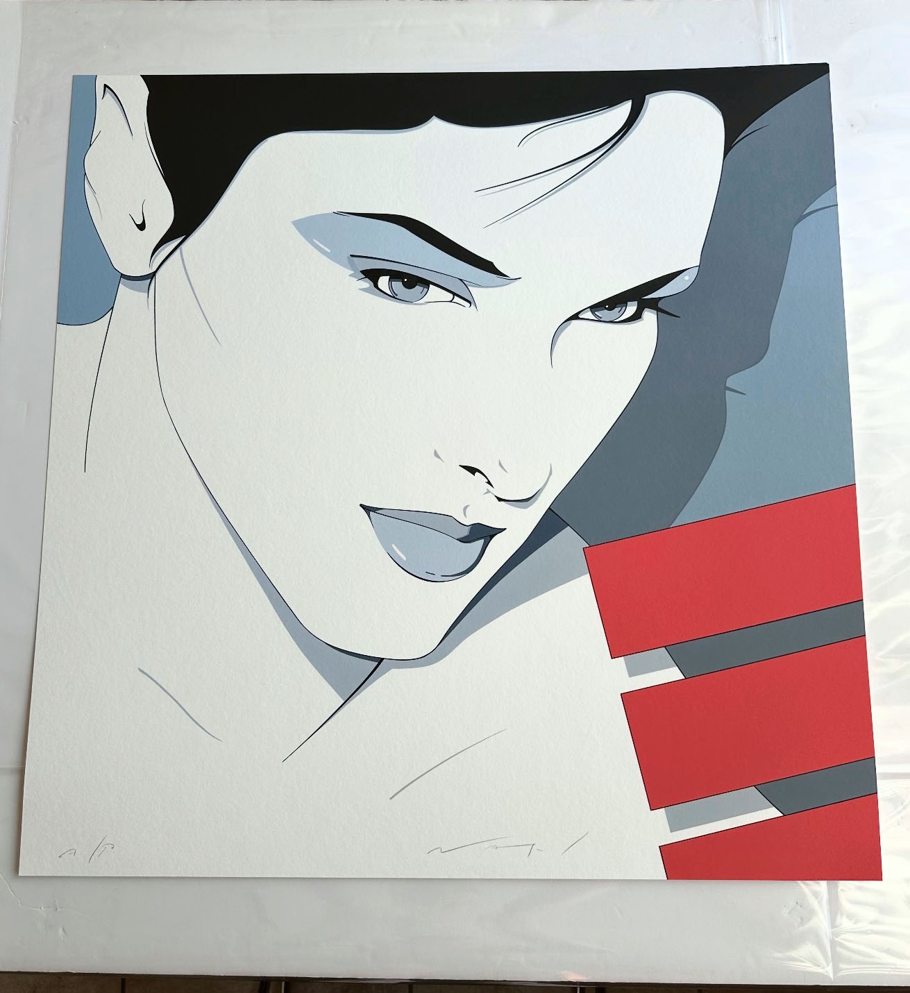 Patrick Nagel - Invitation - Limited Edition Serigraph