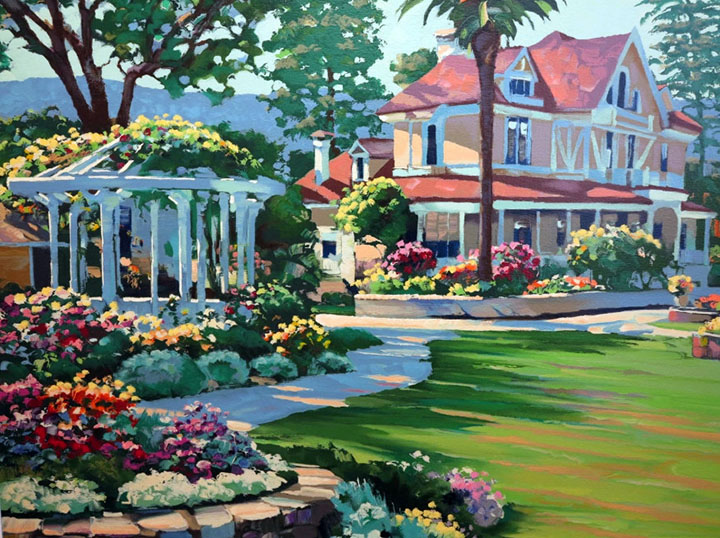 Howard Behrens - Napa Valley - Limited Edition Serigraph