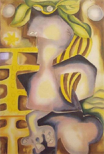 Alexandra Nechita - Narcissus And Echo - Limited Edition Lithograph