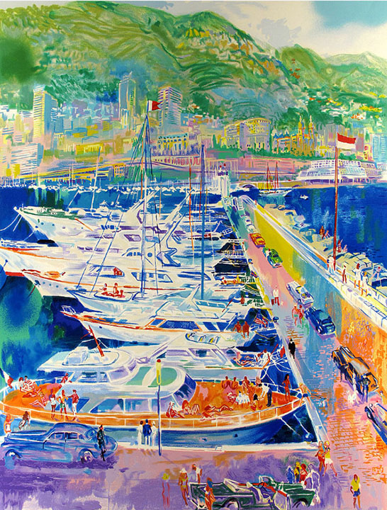 Leroy Neiman - Monte Carlo Suite - Limited Edition Serigraph