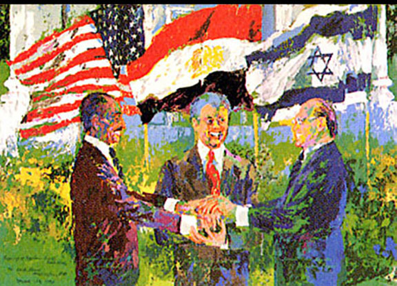 Leroy Neiman - Peace Treaty - Limited Edition Serigraph