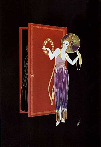  Erte - New Year's Eve - Limited Edition Serigraph