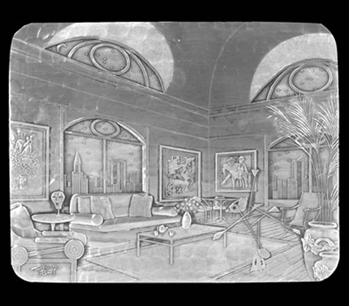 Fanch Ledan - New York Nights - Limited Edition Relief on Aluminum