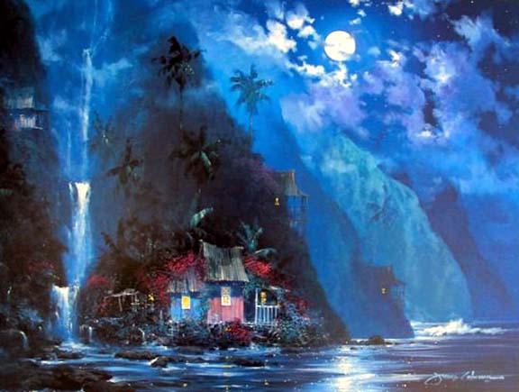 James Coleman - Night Paradise - Limited Edition Lithograph