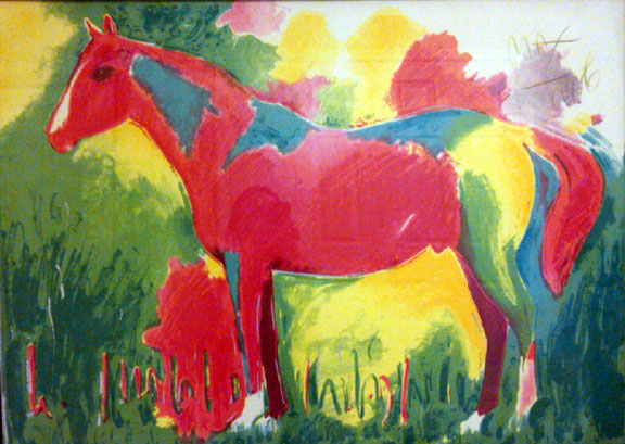 Peter Max - Northern Dancer - Limited Edition Lithograph