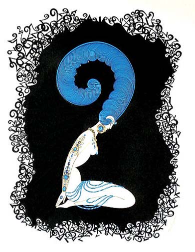  Erte - Numeral 2 - Limited Edition Serigraph