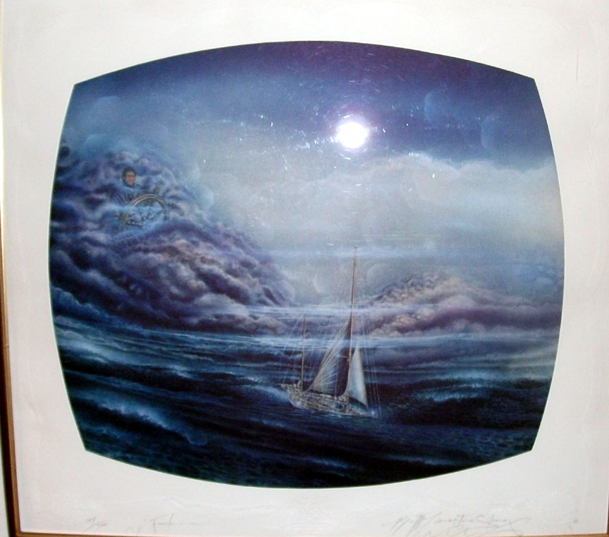 Brett Livingstone Strong - Oceans and Man - Limited Edition Serigraph