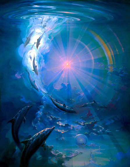 John Pitre - Of Consciousness and Light - Limited Edition Lithograph