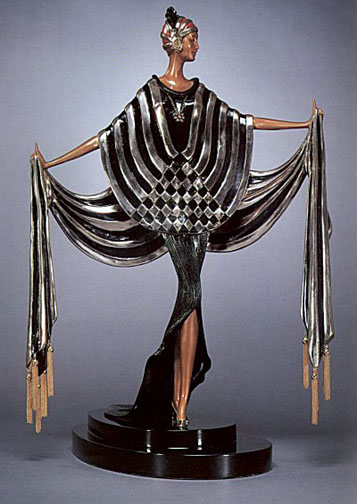 Erte - Opening Night - Limited Edition Bronze Sculpture