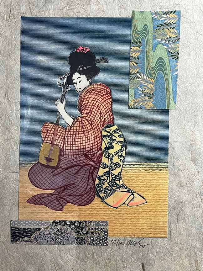 Mikulas Kravjansky - Oriental Princess I - Limited Edition Mixed Media