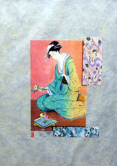 Mikulas Kravjansky - Oriental Princess I - Limited Edition Etching