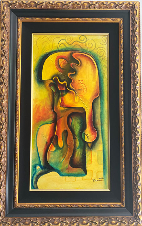 Alexandra Nechita - Impossible Refuge - Original Painting - Acrylic on Canvas