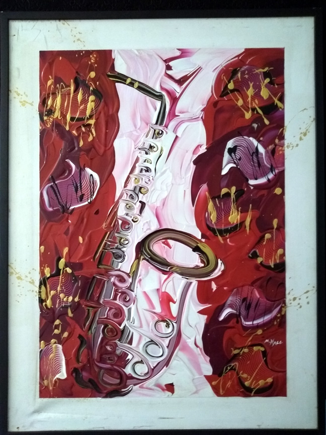 Michael Hall - All That Jazz - Original Painting - Oil on Canvas