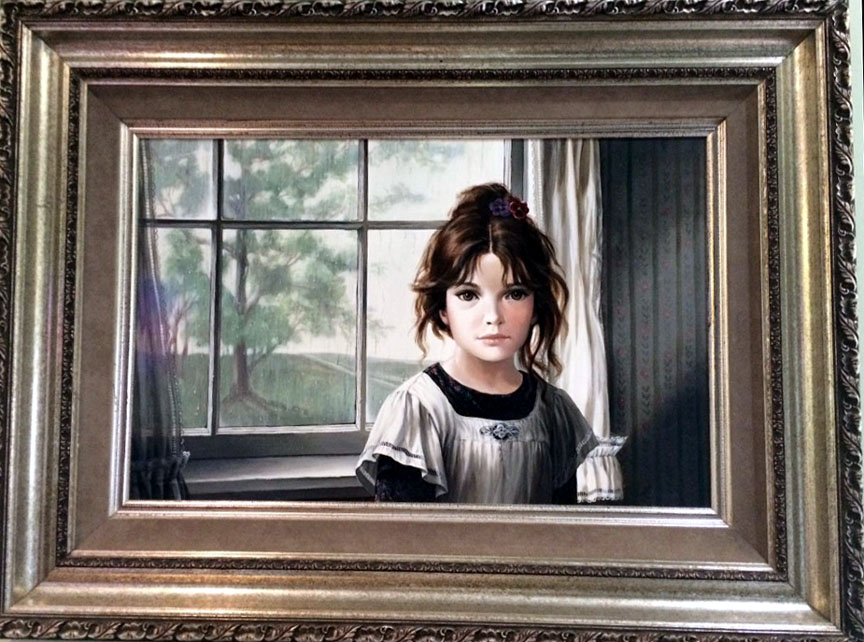 Pati Bannister - April - Original Painting - Oil / Acrylic on Panel