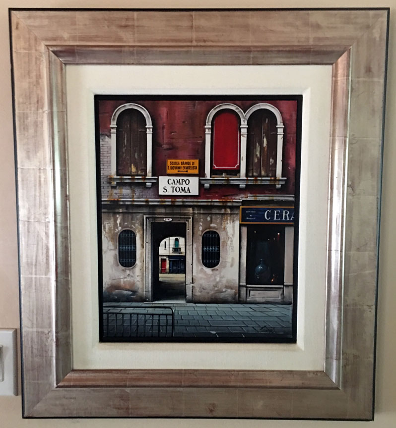 Thomas Pradzynski - Campo S. Toma - Original Painting - Oil on Canvas