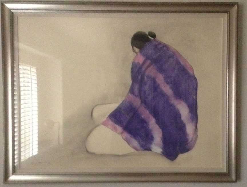 RC Gorman - Dorothy - Original Painting - Oil Pastel on Paper