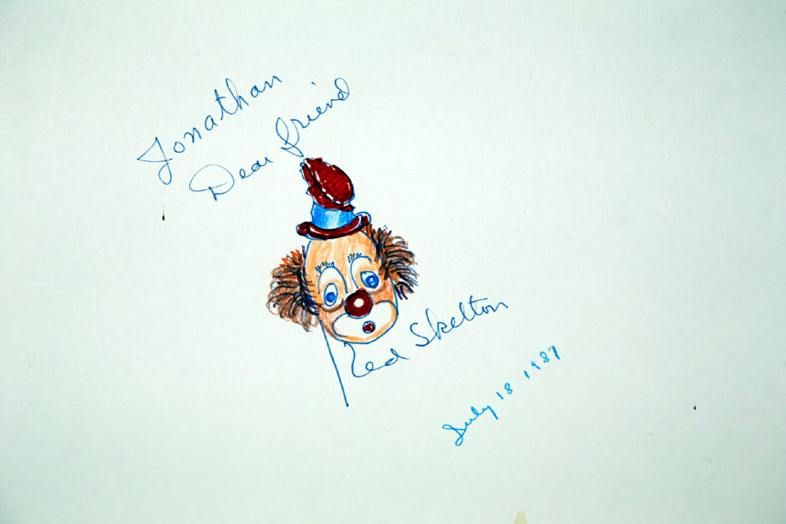 Red Skelton - Priscilla's Friend - Original Painting - Pastel Drawing on Board (foam core)