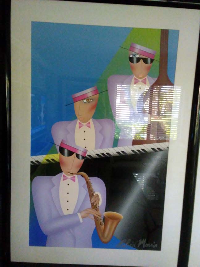 Robin Morris - Jazz - Original Painting