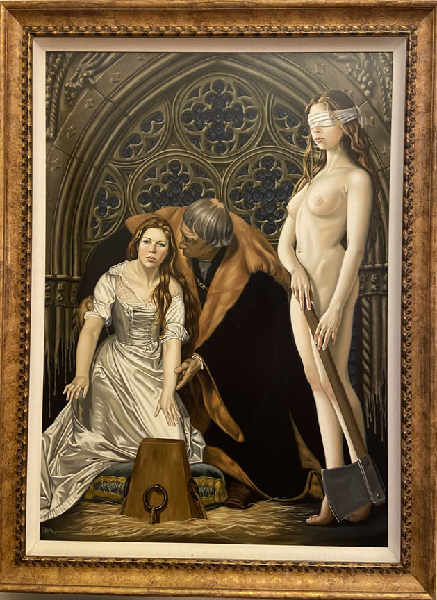 Juan Medina - Lady Jane Grey - Original Painting - Oil on Canvas