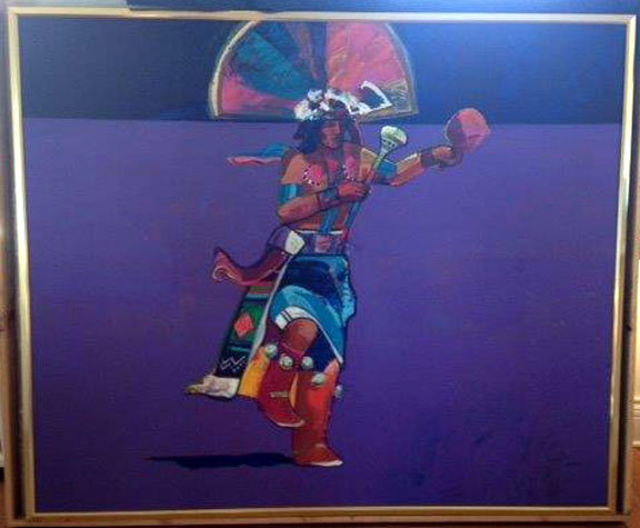 John Nieto - Pueblo Gratitude - Original Painting - Acrylic on Canvas