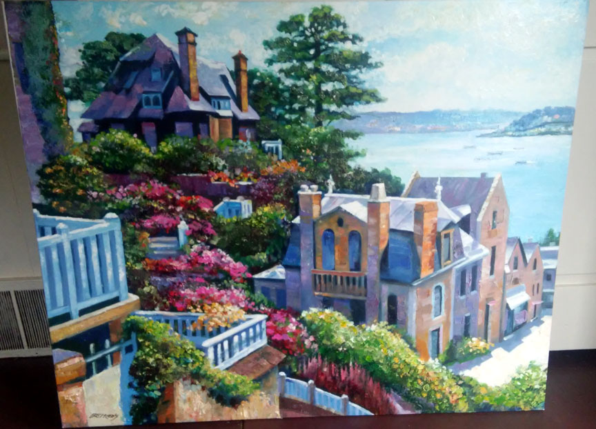 Howard Behrens - Memories of Dinard - Original Painting - Oil on Canvas