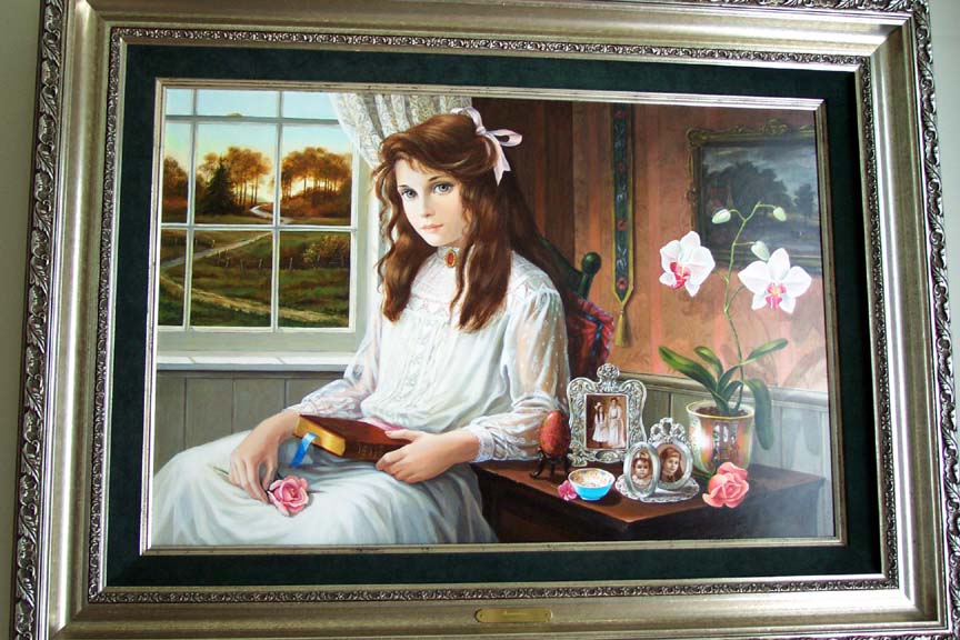 Pati Bannister - Momentoes - Original Painting - Mixed Media on Canvas