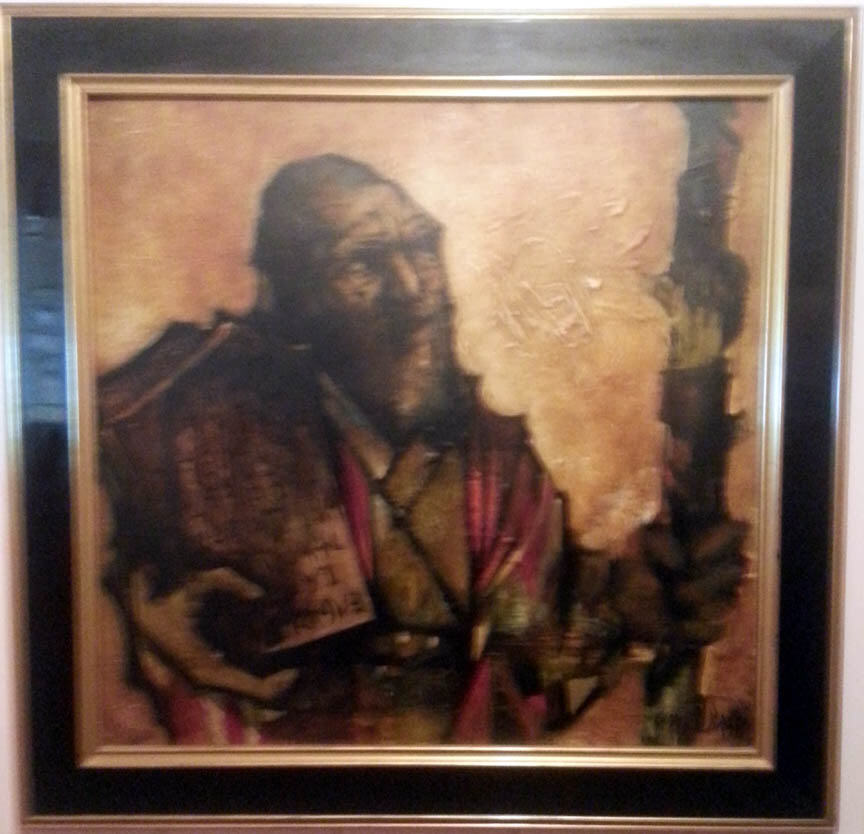 Charles Bragg - Moses - Original Painting - Oil on Canvas