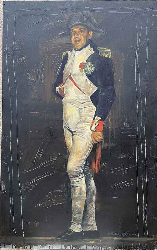Stephen Holland - Untitled - Original Painting - Oil / Mixed Media on Board