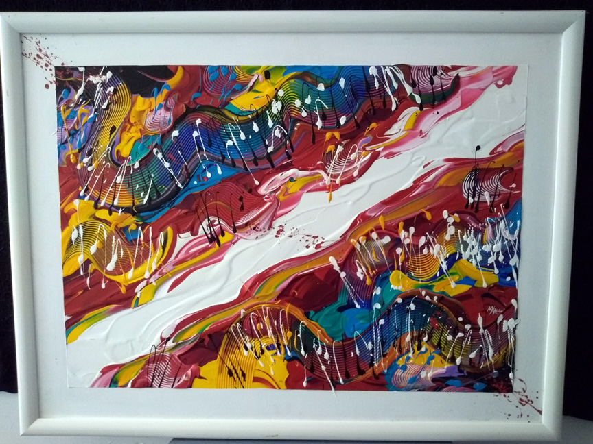 Michael Hall - Newsite 6 - Original Painting - Oil on Canvas