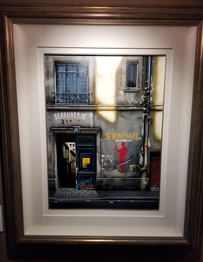Thomas Pradzynski - La Serrurerie - Original Painting - Oil on Canvas