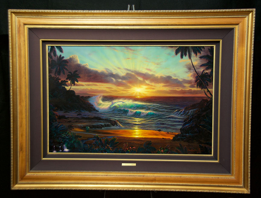 Christian Lassen - Maui Daybreak - Original Painting - Oil on Panel