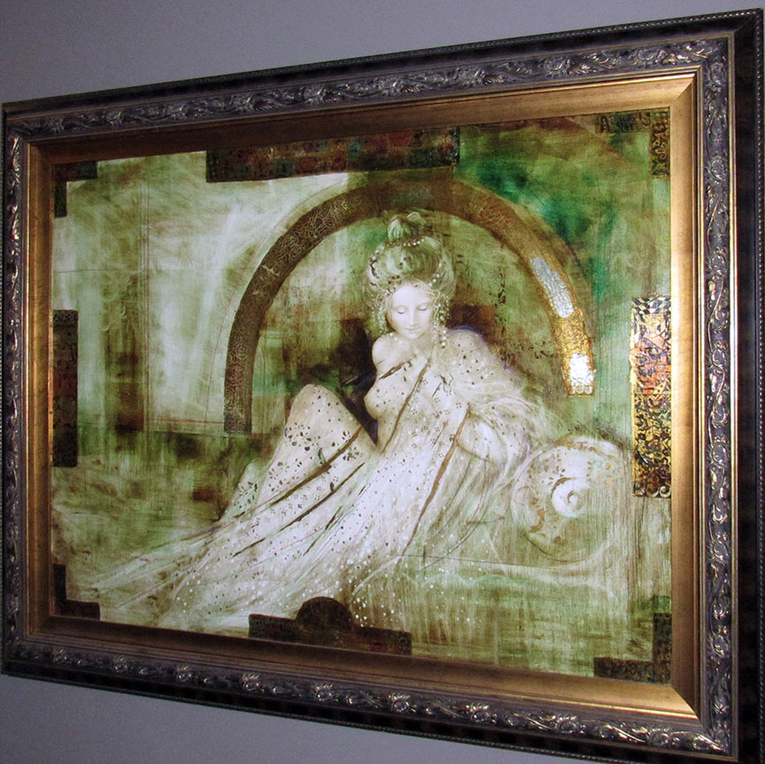 Casba Markus - Paloma - Original Painting - Oil on Canvas