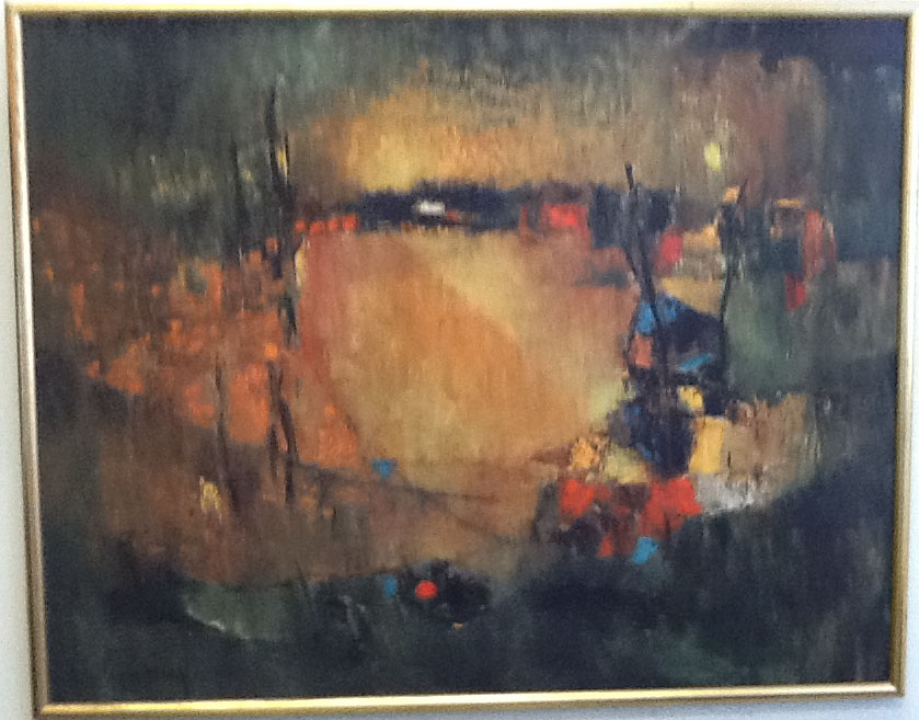 Lebadang - Unknown Title - Original Painting - Oil on Board