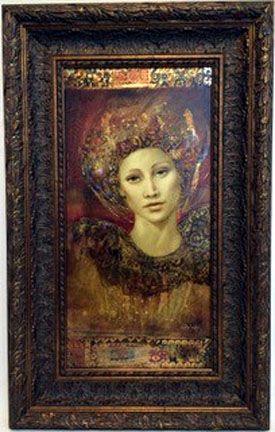 Casba Markus - Genevieve - Original Painting - Oil on Board