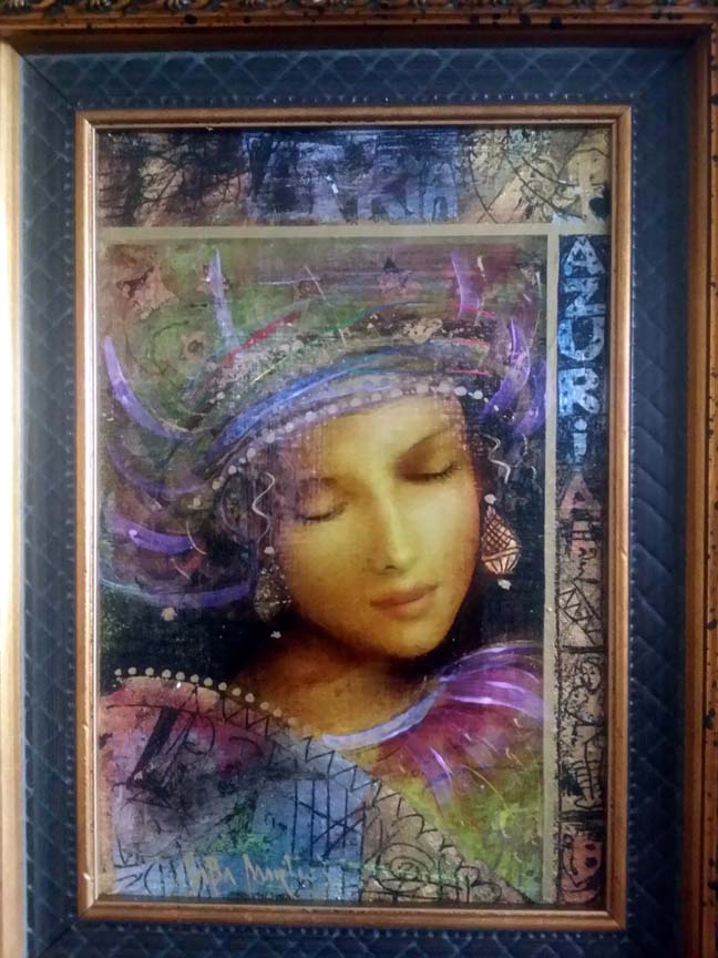 Casba Markus - Azuria - Original Painting - Oil on Canvas