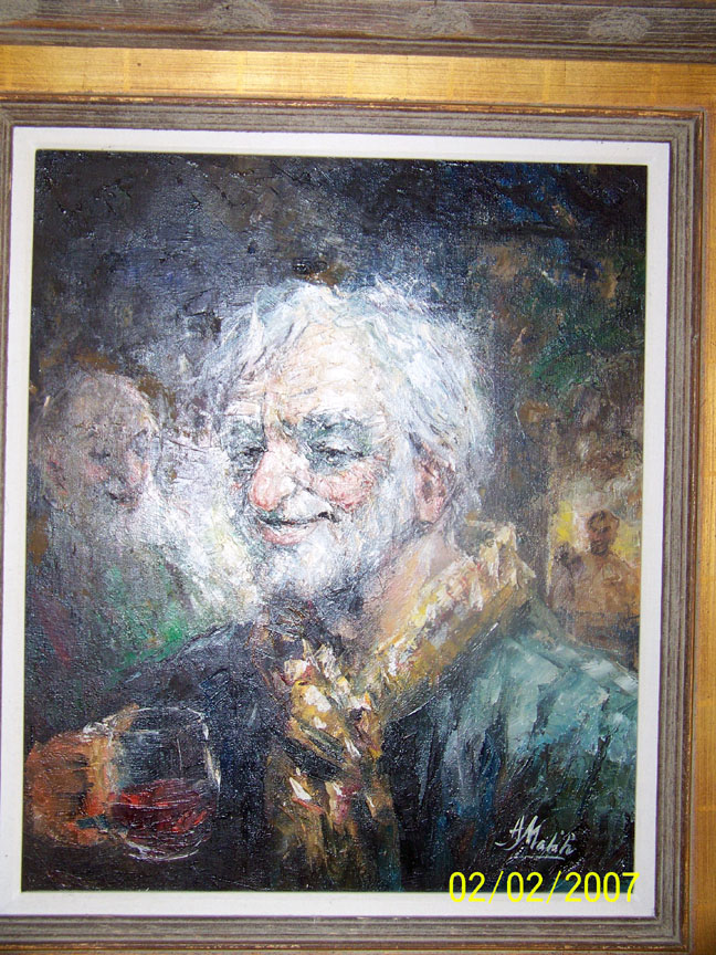 Americo Makk - Untitled - Original Painting - Oil on Canvas