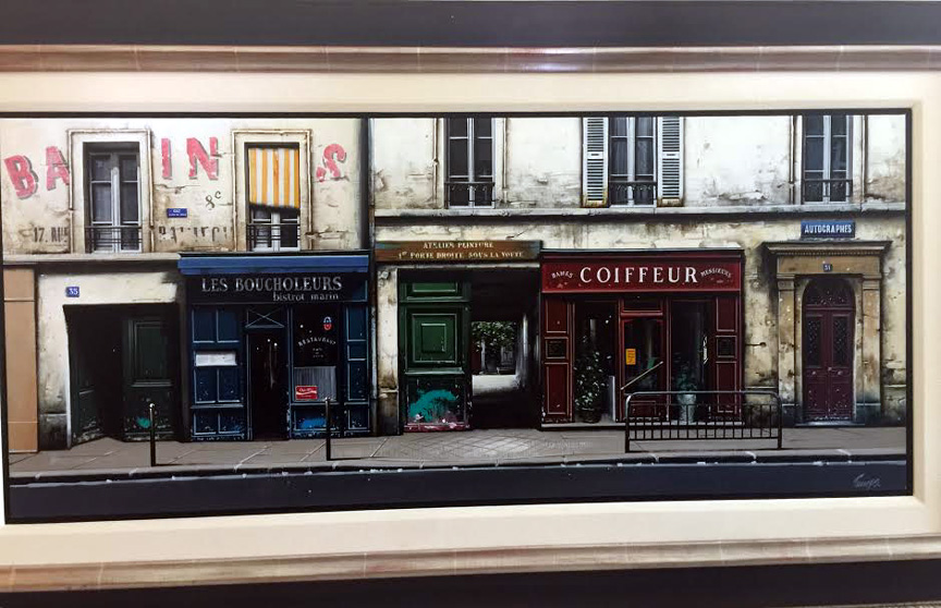Thomas Pradzynski - Les Boucholeurs - Original Painting - Oil on Canvas