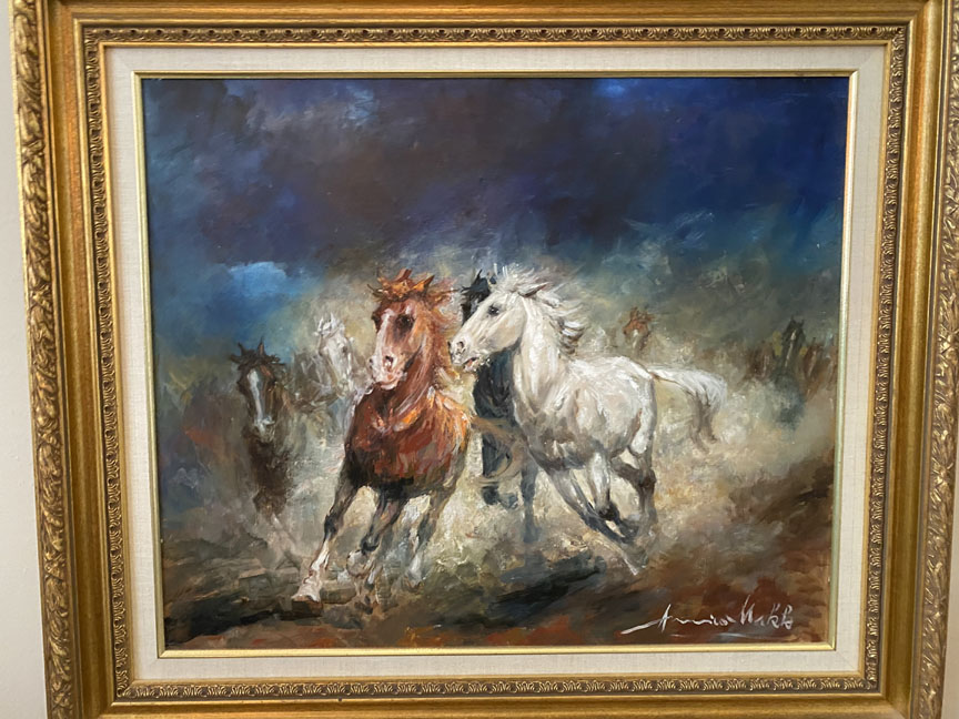 Americo Makk - Sudden Storm - Original Painting - Oil on Canvas