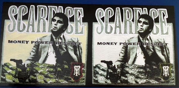Steve Kaufman - Scarface - Original Painting - Oil on Canvas