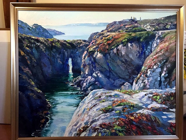 Howard Behrens - South of Carmel - Original Painting - Oil on Canvas