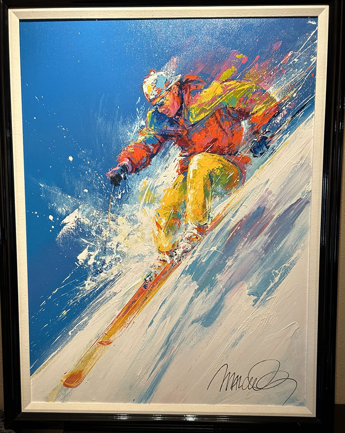 Malcolm Farley - Sunday Powder - Original Painting - Oil on Canvas
