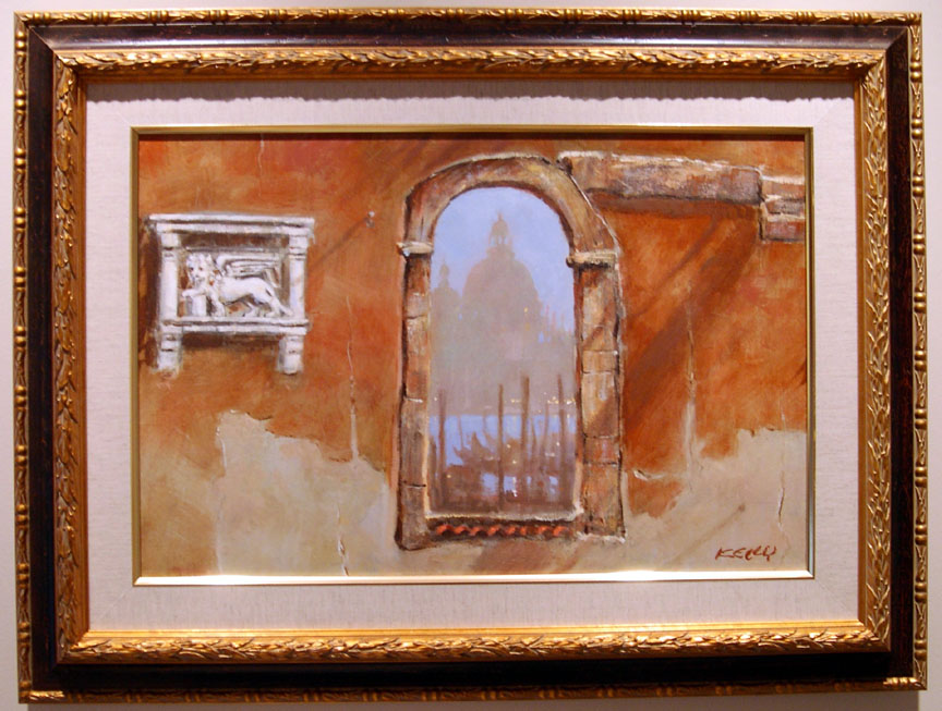 John Kelly - The Winged Lion - Original Painting - Oil on Canvas