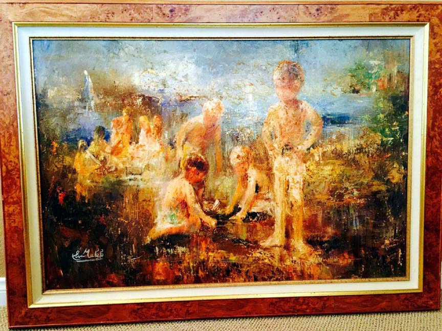 Eva Makk - Reflections - Original Painting - Oil on Canvas