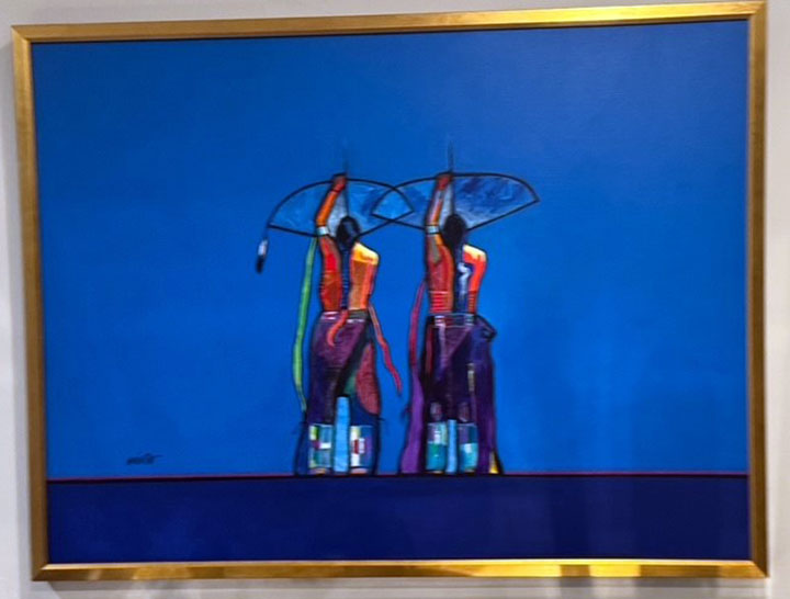 John Nieto - Two Brothers - Original Painting - Acrylic on Canvas