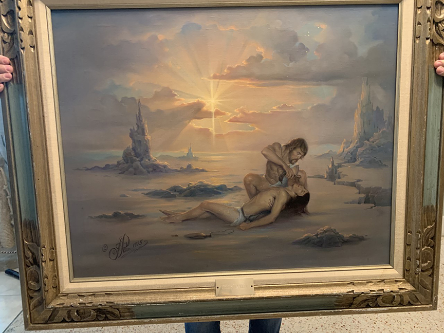 John Pitre - Compassion - Original Painting - Oil on Canvas
