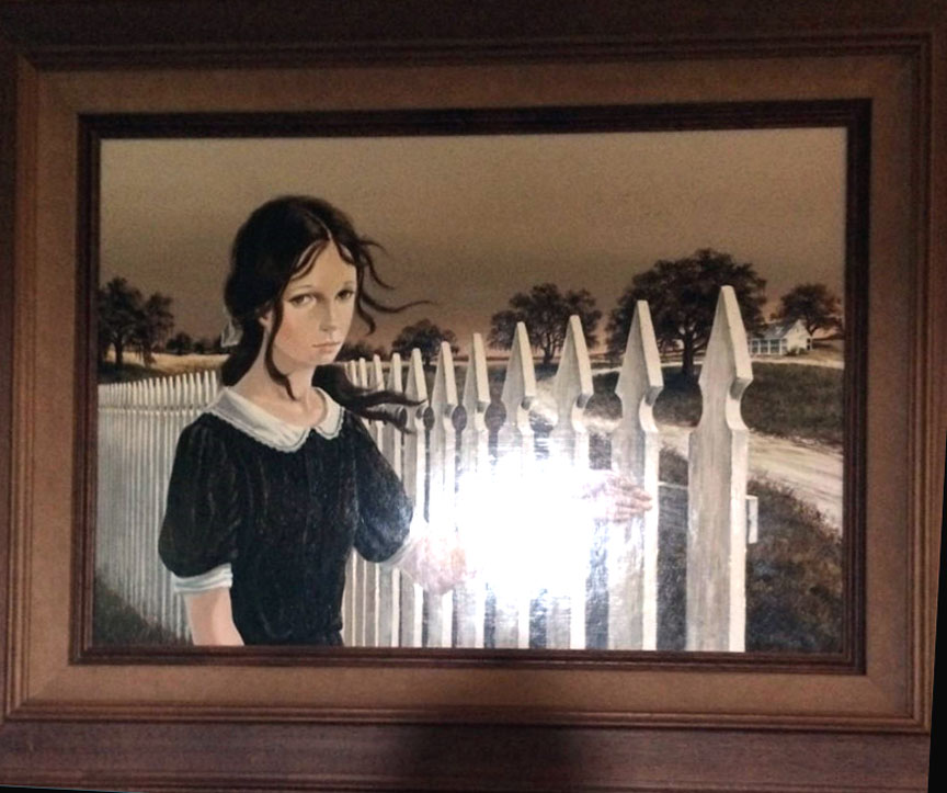 Pati Bannister - Plantation Biennenne - Original Painting - Oil / Acrylic on Panel